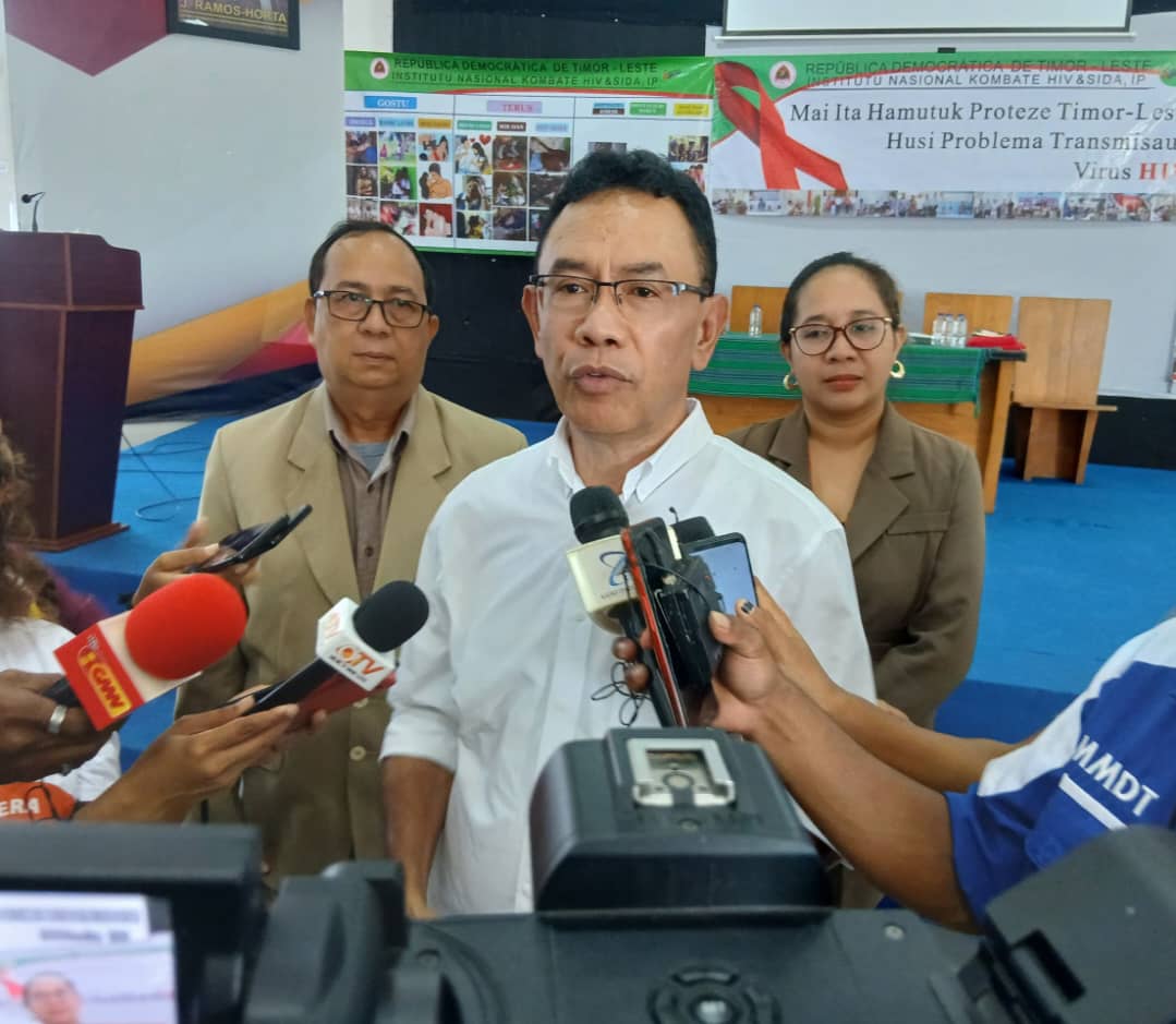 Imajen: Intituitu Nasionál Combate HIV-SIDA Daniel Marcal