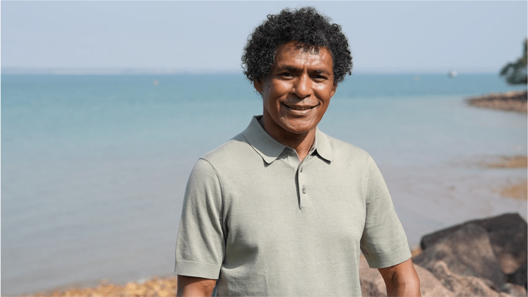 Jose da Costa buka refújiu iha Austrália hafoin halai hosi okupasaun Indonézia iha Timor Lorosa’e iha dékada 1990 nia laran. (ABC News: Tilda Colling)