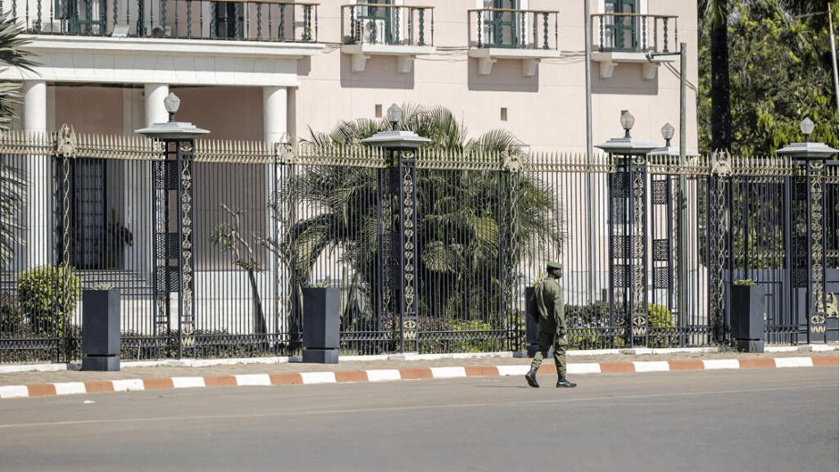 Imajen arkivu hosi Palásiu Prezidensiál iha Bissau, iha loron 28 fulan-Novembru tinan 2025. AFP - PATRICK MEINHARDT